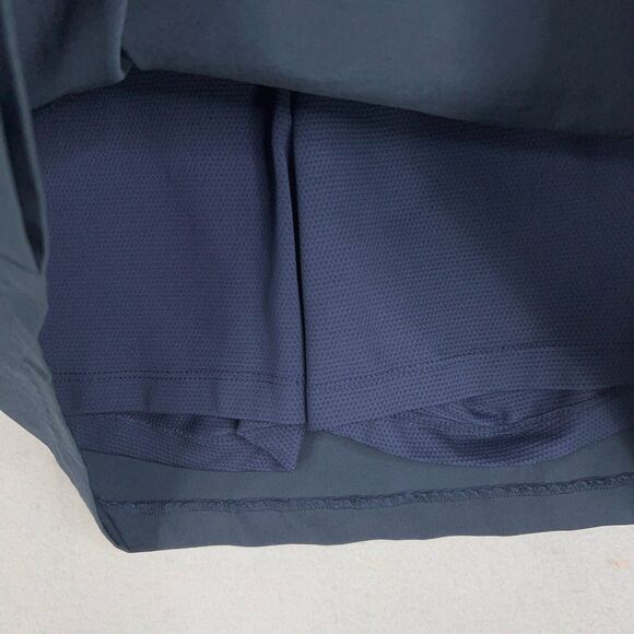 Greg Norman Skirt Womens 8 Dark Navy Red Skort Shorts Golf Performance Active - Picture 8 of 14